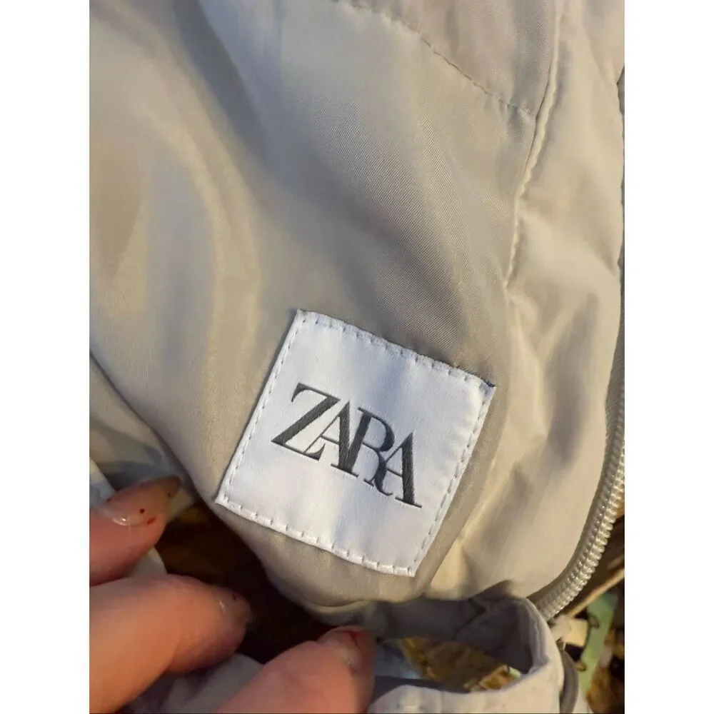 ZARA Lined Windbreaker Jacket